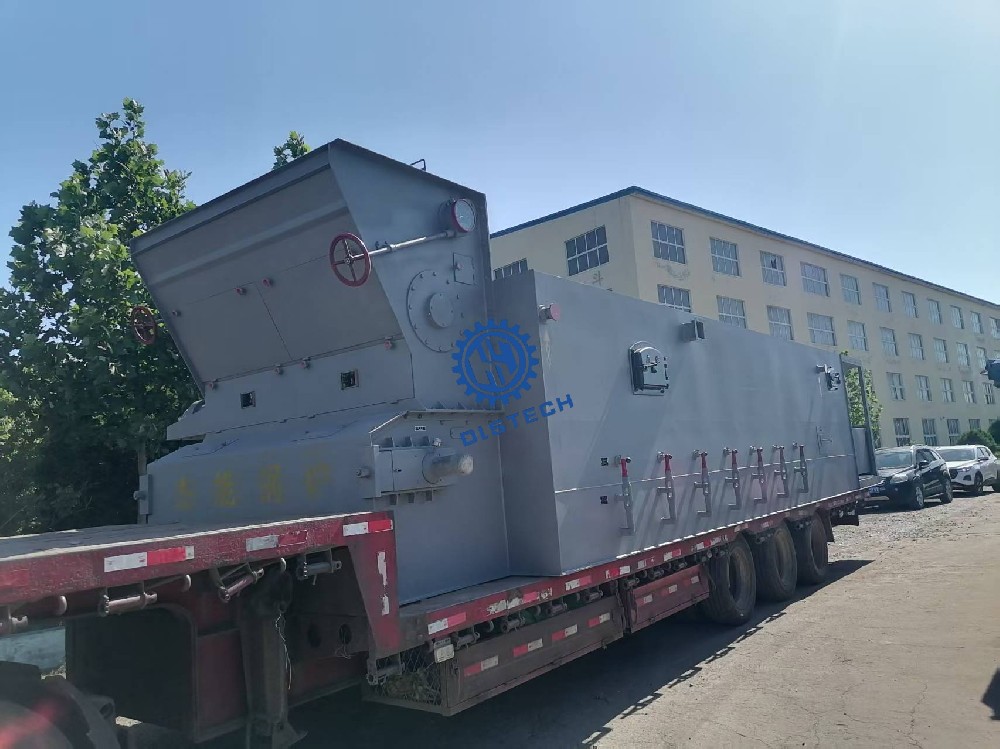 大连阳光锅炉辅机厂客户定制12吨链带炉排1台发货