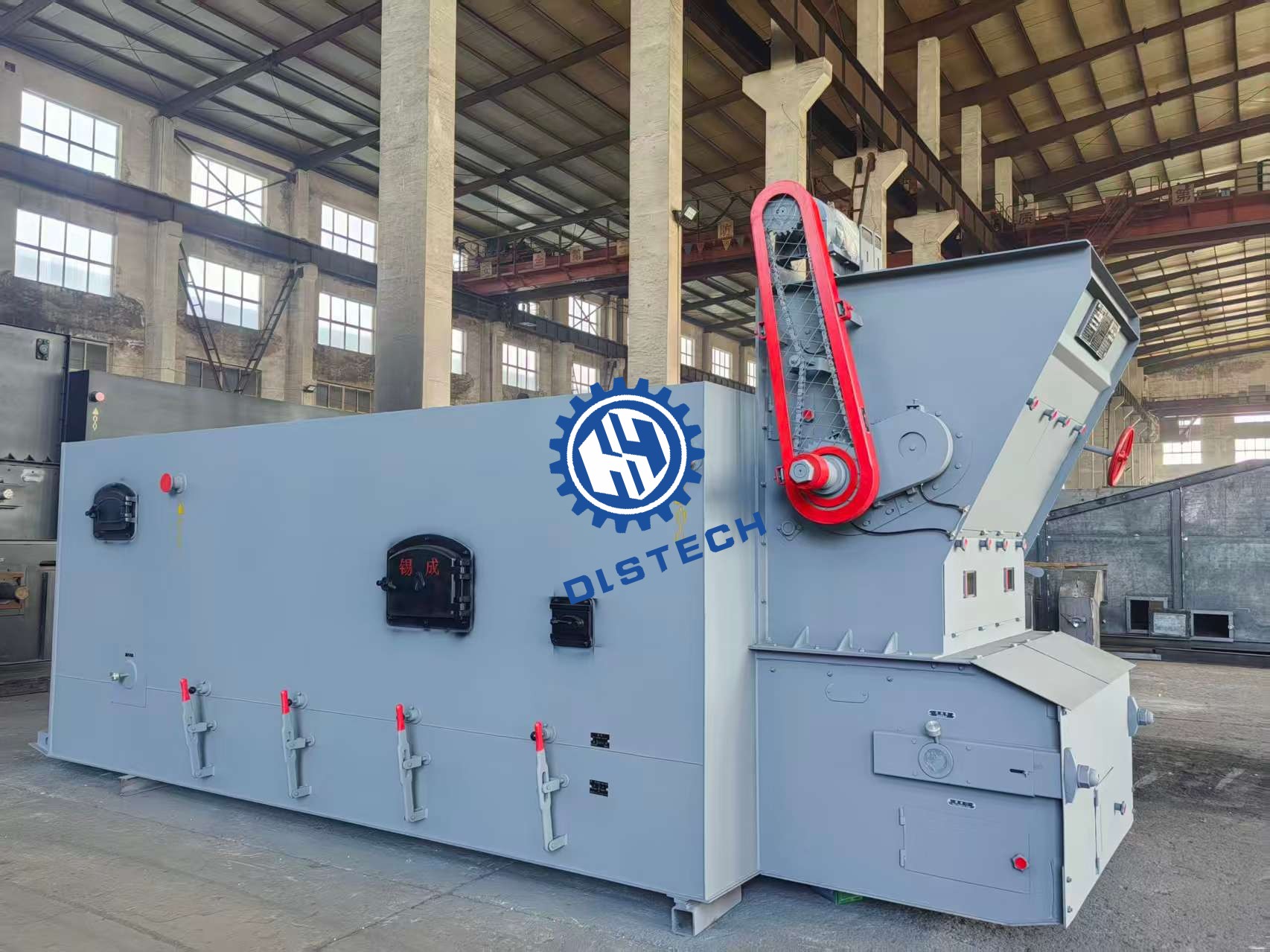 瓦房店惠英机械炉排厂4吨链带炉排发货 瓦房店惠英机械炉排厂4吨链带炉排发货