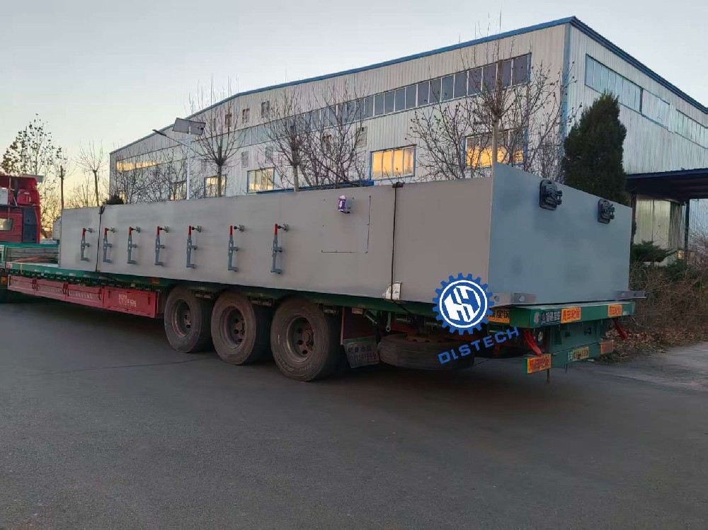 大连阳光炉排厂家客户定制20吨链带炉排发货