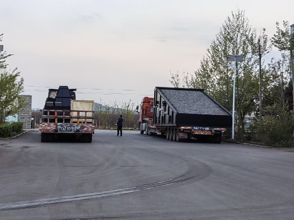 大连阳光炉排厂25吨往复炉排发货